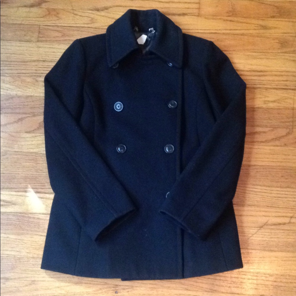 J.Crew double breasted peacoat